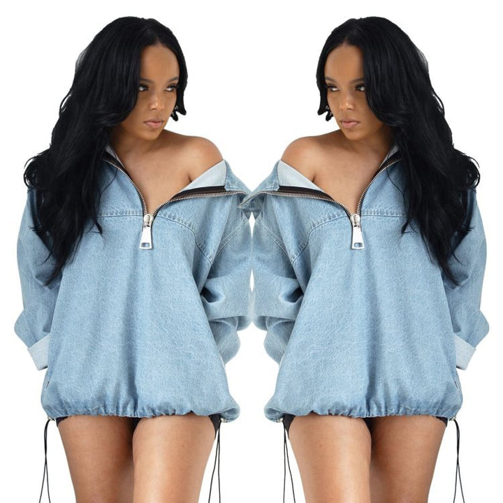 Sexy fashion cowboy top hoodie hoodie woman